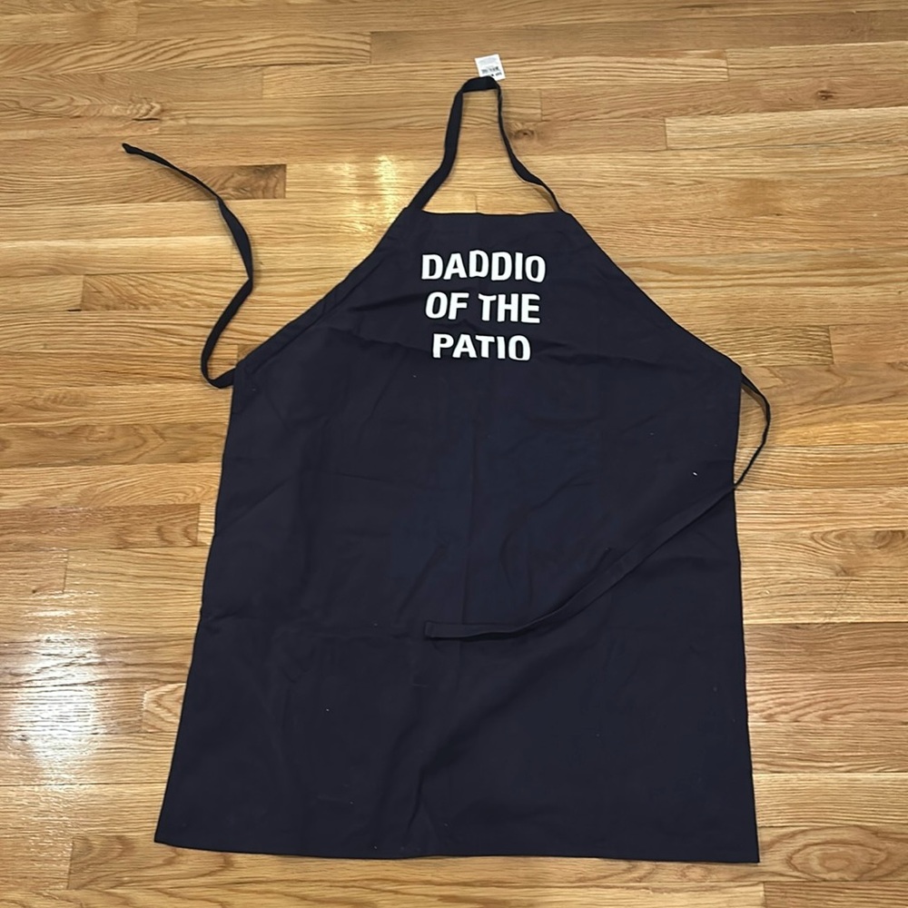 Daddio of the patio-men’s grilling apron